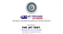 Desktop Screenshot of jetmachinesextreme.com